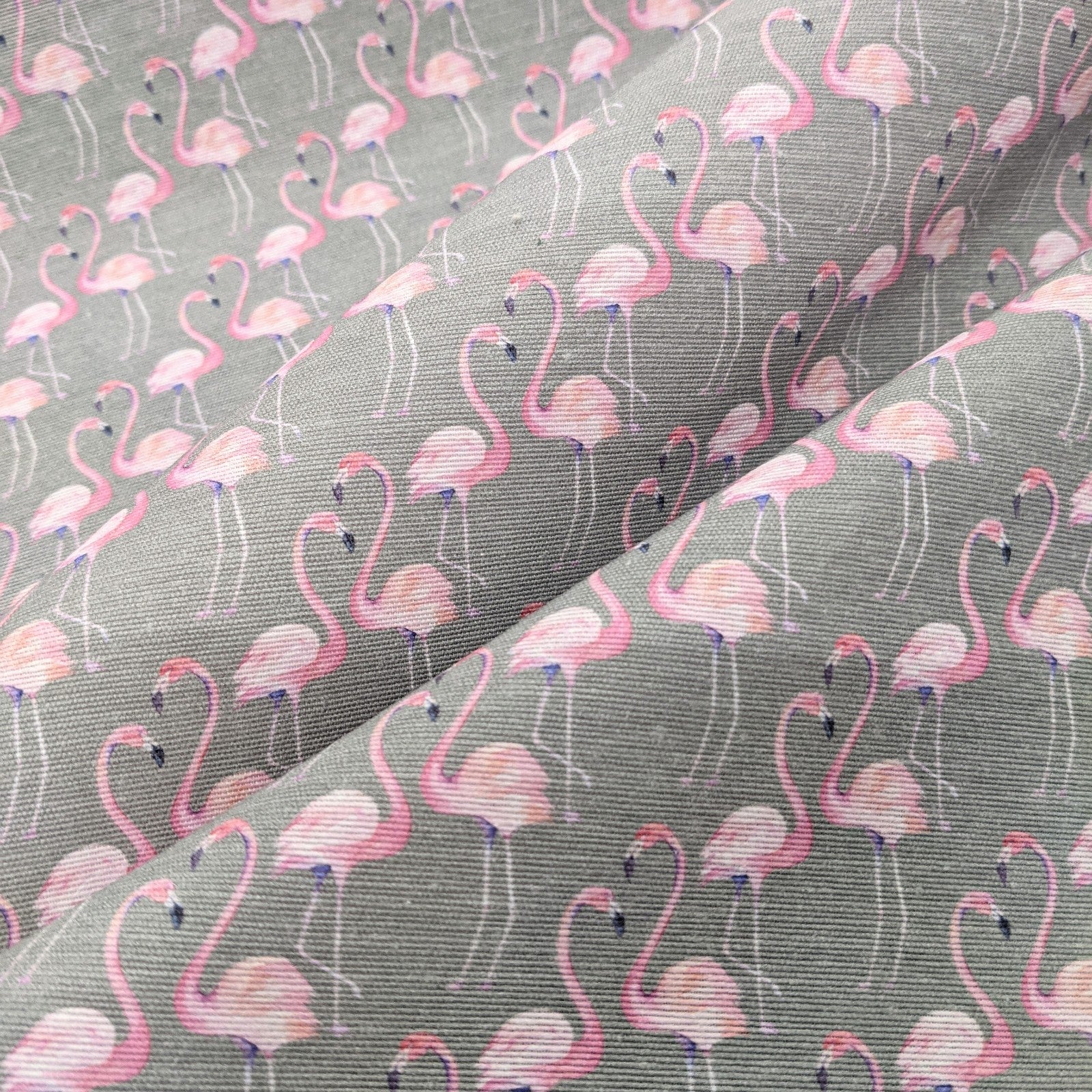 Pink Flamingo Stoff Baumwolle Beschichtete Baumwolle Flamingo