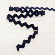 Load image into Gallery viewer, Ric Rac 13mm - navy