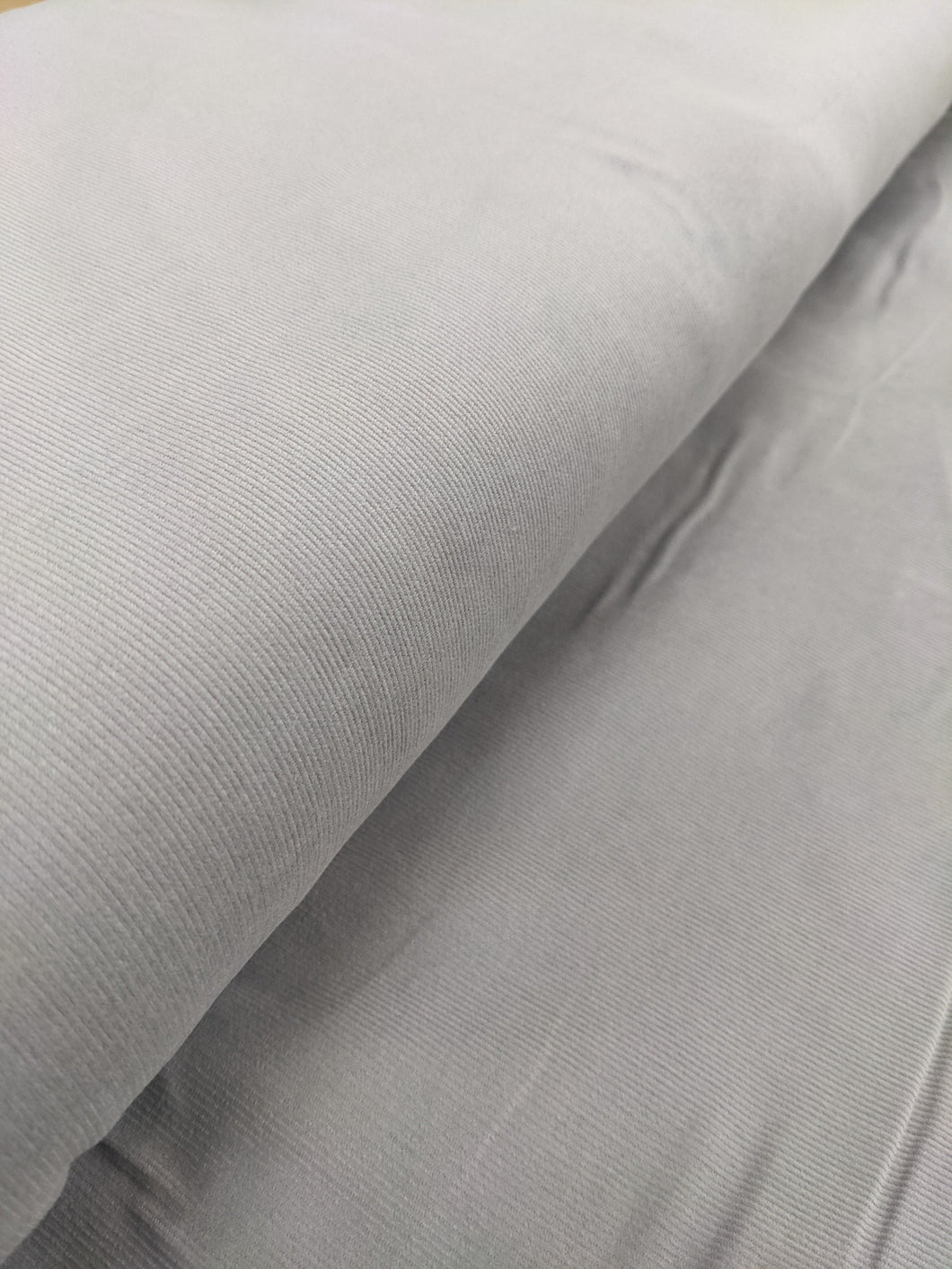 Grey Cord Wide Fabric x 1/2mtr
