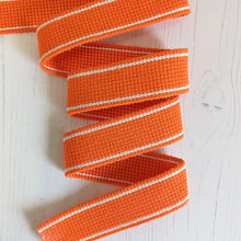 Load image into Gallery viewer, Strapping bright orange with stripe - 30mm