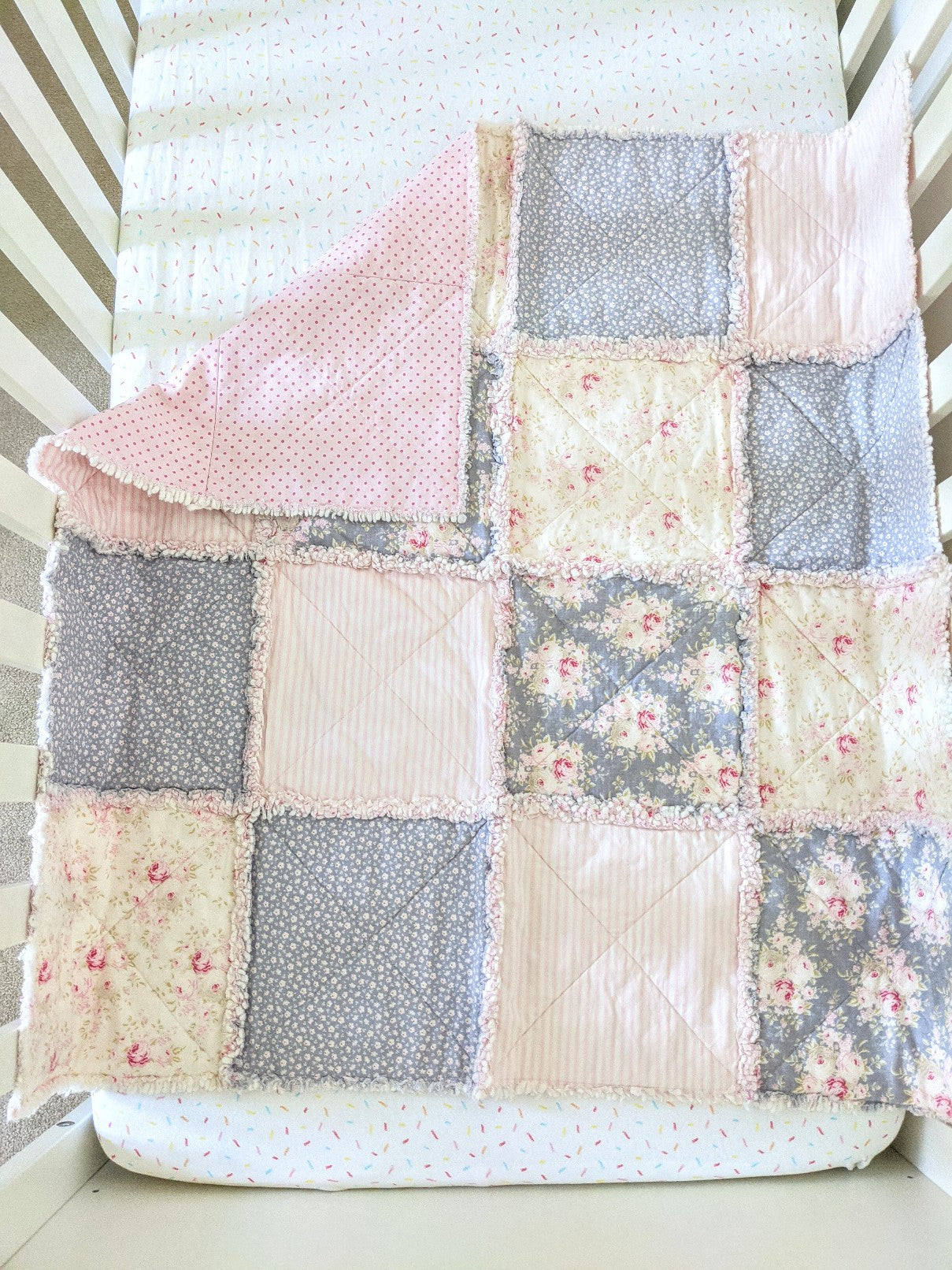Simple Rag Quilt pattern – owl and sewing cat