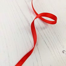 Load image into Gallery viewer, Red Satin Ribbon - 8mm