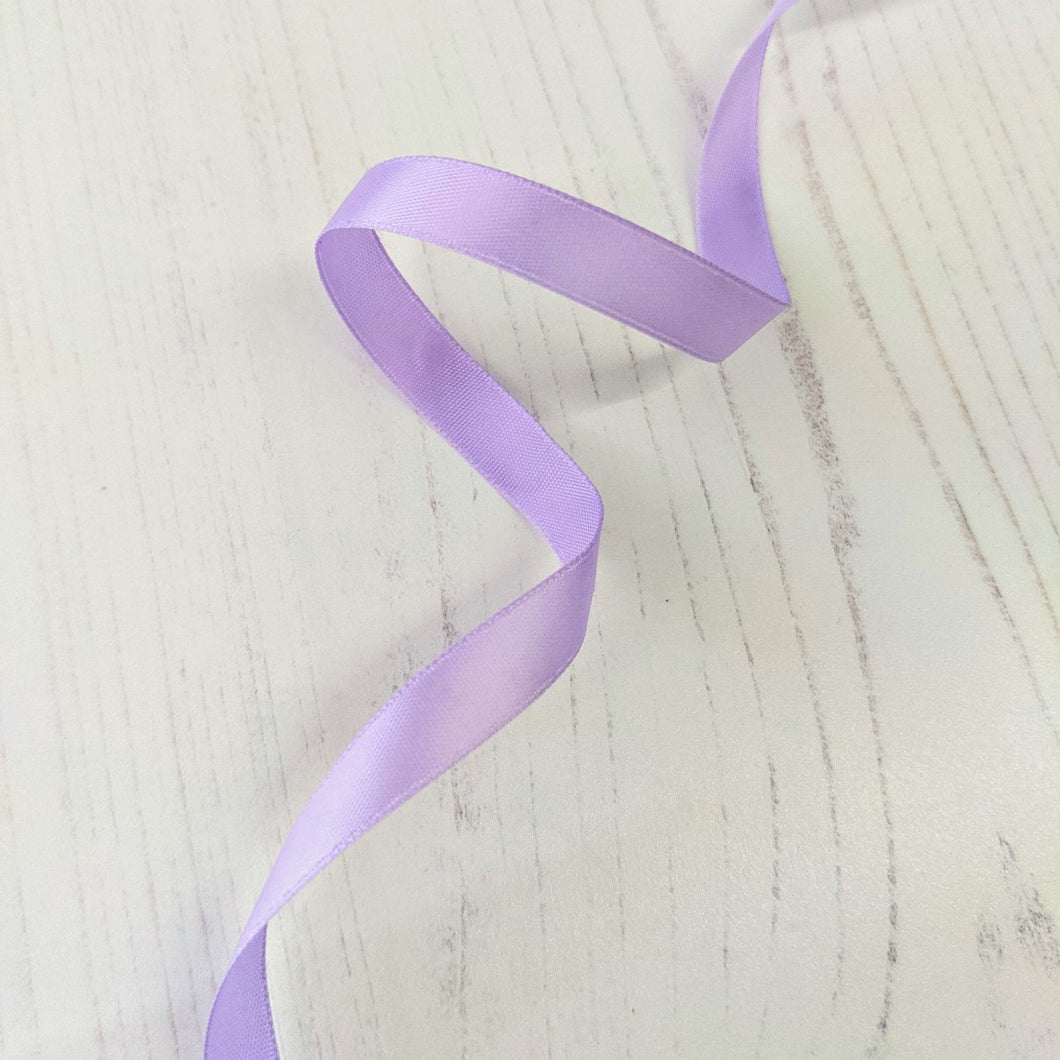 Lilac Satin Ribbon - 10mm