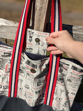 Load image into Gallery viewer, Maisie Bag kit - red sewing