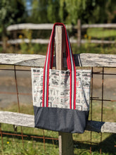Load image into Gallery viewer, Maisie Bag kit - red sewing