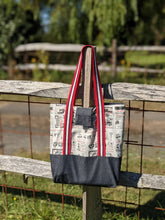 Load image into Gallery viewer, Maisie Bag kit - red sewing