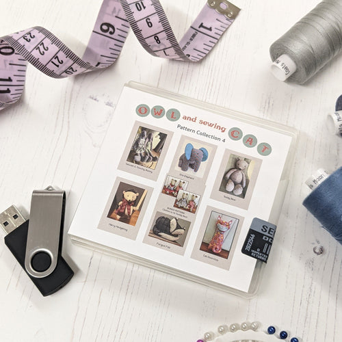 Usb Patterns USB Pattern Collections – owl and sewing cat