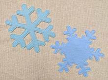 Load image into Gallery viewer, Snowflakes Template PDF Digital Download