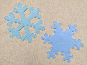 Snowflakes Template PDF Digital Download