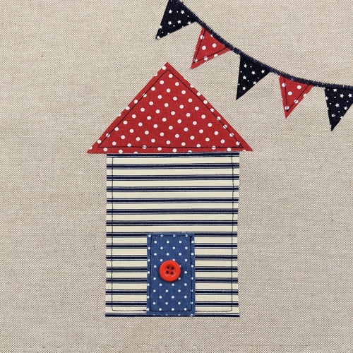 Beach Huts Template PDF Digital Download