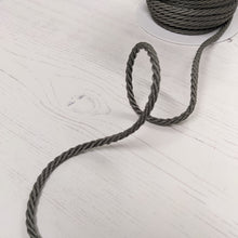 Load image into Gallery viewer, Twisted cord (mice tails) - grey
