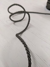Load image into Gallery viewer, Twisted cord (mice tails) - grey