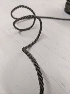 Twisted cord (mice tails) - grey