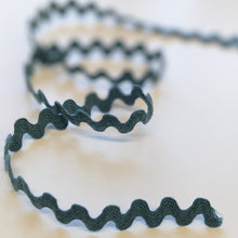 Load image into Gallery viewer, Teal Ric Rac - 9mm