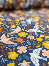 Load image into Gallery viewer, Autumnal Bird Needle Cord x 1/2mtr