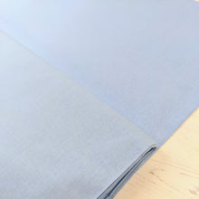 Load image into Gallery viewer, Plain Baby Blue Wide Cotton Fabric - 1/2 mtr
