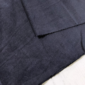 Navy velvet fabric - 1/2 mtr