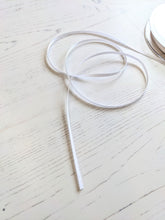 Load image into Gallery viewer, White Satin Ribbon - 3mm