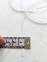 Load image into Gallery viewer, White Satin Ribbon - 3mm