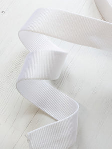 Strapping White Nylon - 38mm - used for Oil Cloth Tote Bag