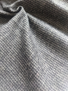 Grey wool mix fabric - 1/2mtr - used to make Coatigan