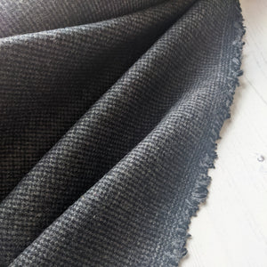 Grey wool mix fabric - 1/2mtr - used to make Coatigan