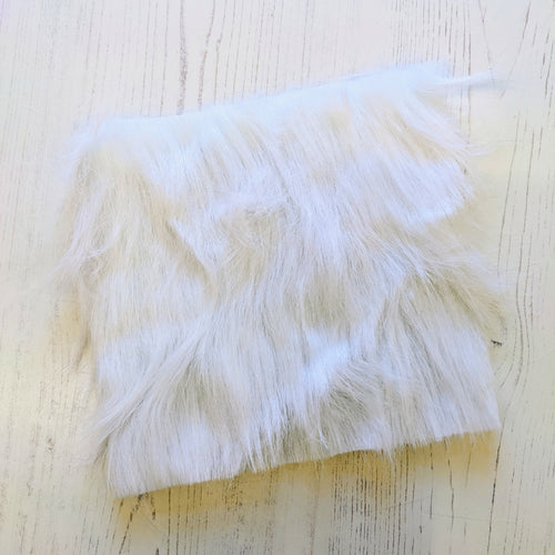 Fur fabric - for x 1 Santa Doorstop Beard