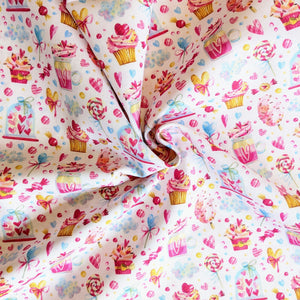 So Sweet cotton fabric (wide) - 1/2 mtr