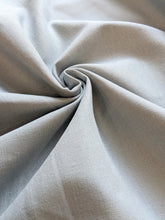 Load image into Gallery viewer, Sky grey stretch viscose linen fabric - 1/2mtr