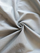 Load image into Gallery viewer, Sky grey stretch viscose linen fabric - 1/2mtr