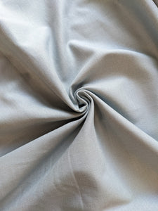 Sky grey stretch viscose linen fabric - 1/2mtr