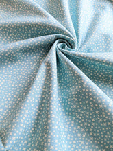 Load image into Gallery viewer, Mint criss cross 100% cotton fabric - 1/2 mtr