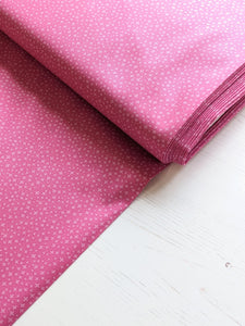 Hot pink criss cross 100% cotton fabric - 1/2 mtr