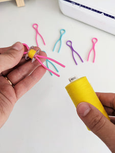 Bobbin & thread organisers - set of 6