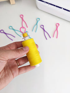 Bobbin & thread organisers - set of 6