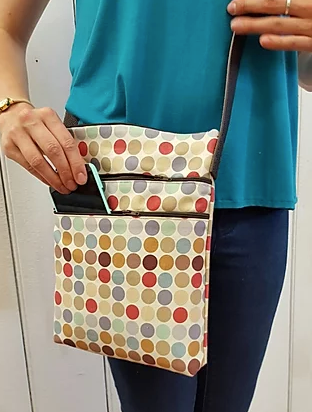 3 zipper 2025 crossbody bag pattern