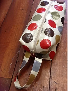 Oil cloth Wash Bag Pattern