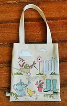 Load image into Gallery viewer, 'Country Garden' Applique Bag Pattern
