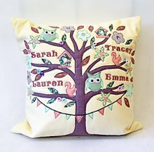 Load image into Gallery viewer, Family Tree Cushion Pattern