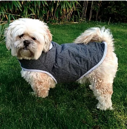 Quilted Dog Coat Pattern (3 sizes)