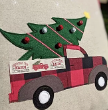 Load image into Gallery viewer, Truck Christmas Cushion Pattern