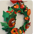 Load image into Gallery viewer, Christmas Wreath Pattern