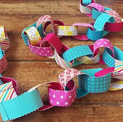 Fabric Party Chains Pattern