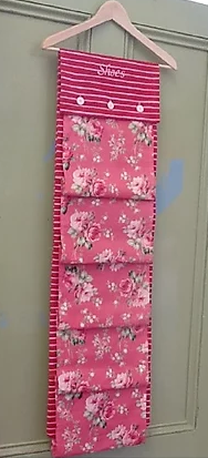 Hanging Shoe Organiser Pattern