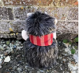 Load image into Gallery viewer, Harry the Hedgehog doorstop pattern