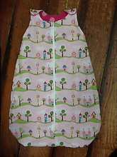 Load image into Gallery viewer, baby sleep bag sewing pattern