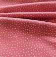 Load image into Gallery viewer, Dusky pink star print 100% cotton fabric