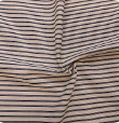 Load image into Gallery viewer, Navy Ticking Woven Fabric x 1/2 metre
