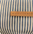 Load image into Gallery viewer, Navy Ticking Woven Fabric x 1/2 metre