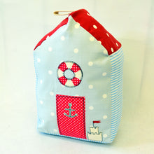 Load image into Gallery viewer, Beach hut doorstop pattern